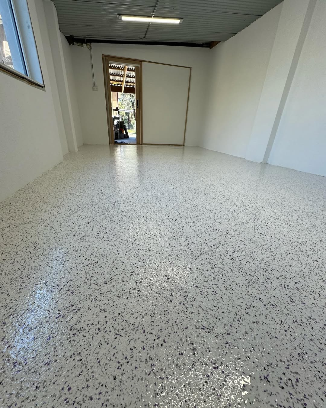 Epoxy flooring project 6